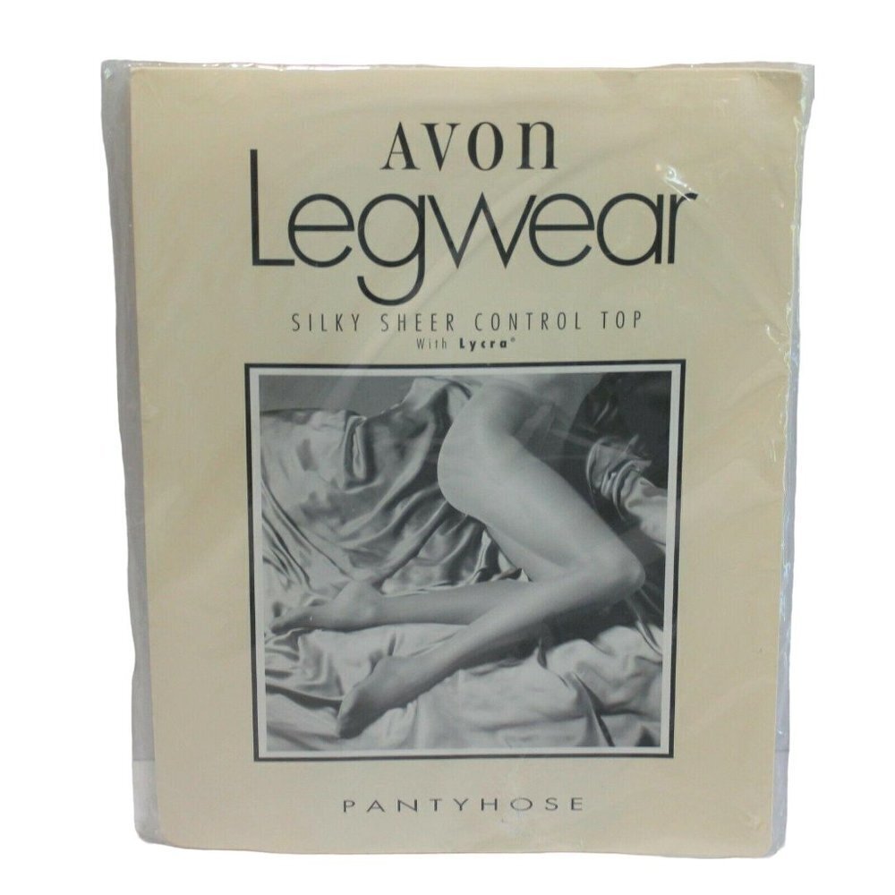 Avon Legwear Silky Sheer Control Top‎ Pantyhose